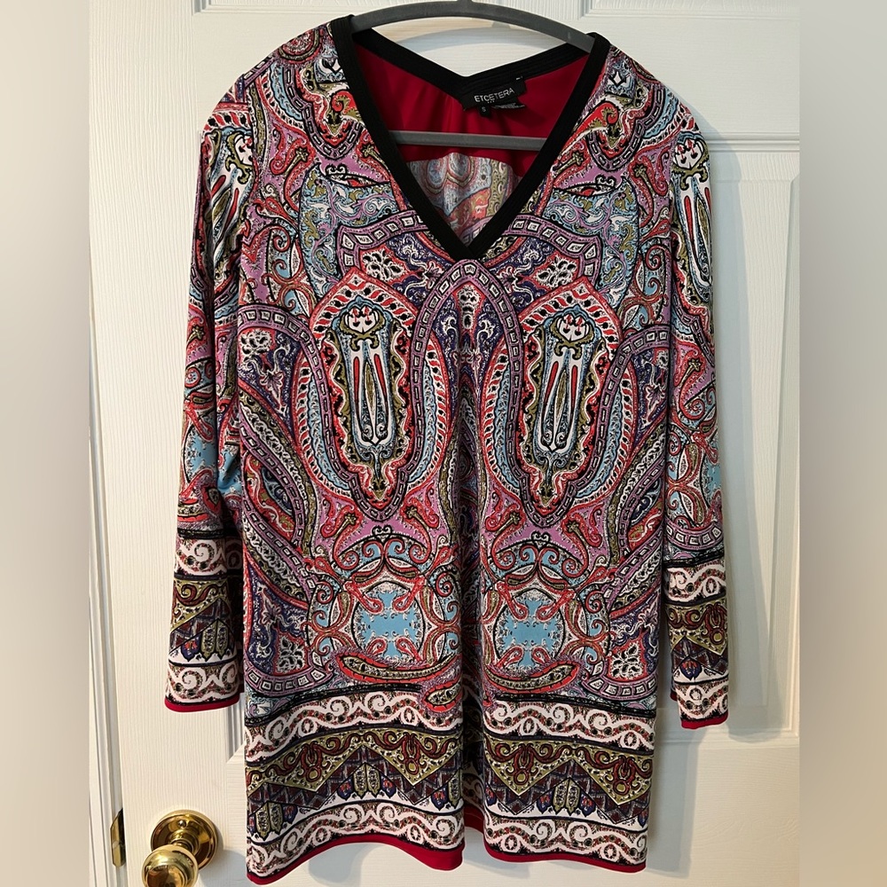 Beautiful tunic from Etcetera.